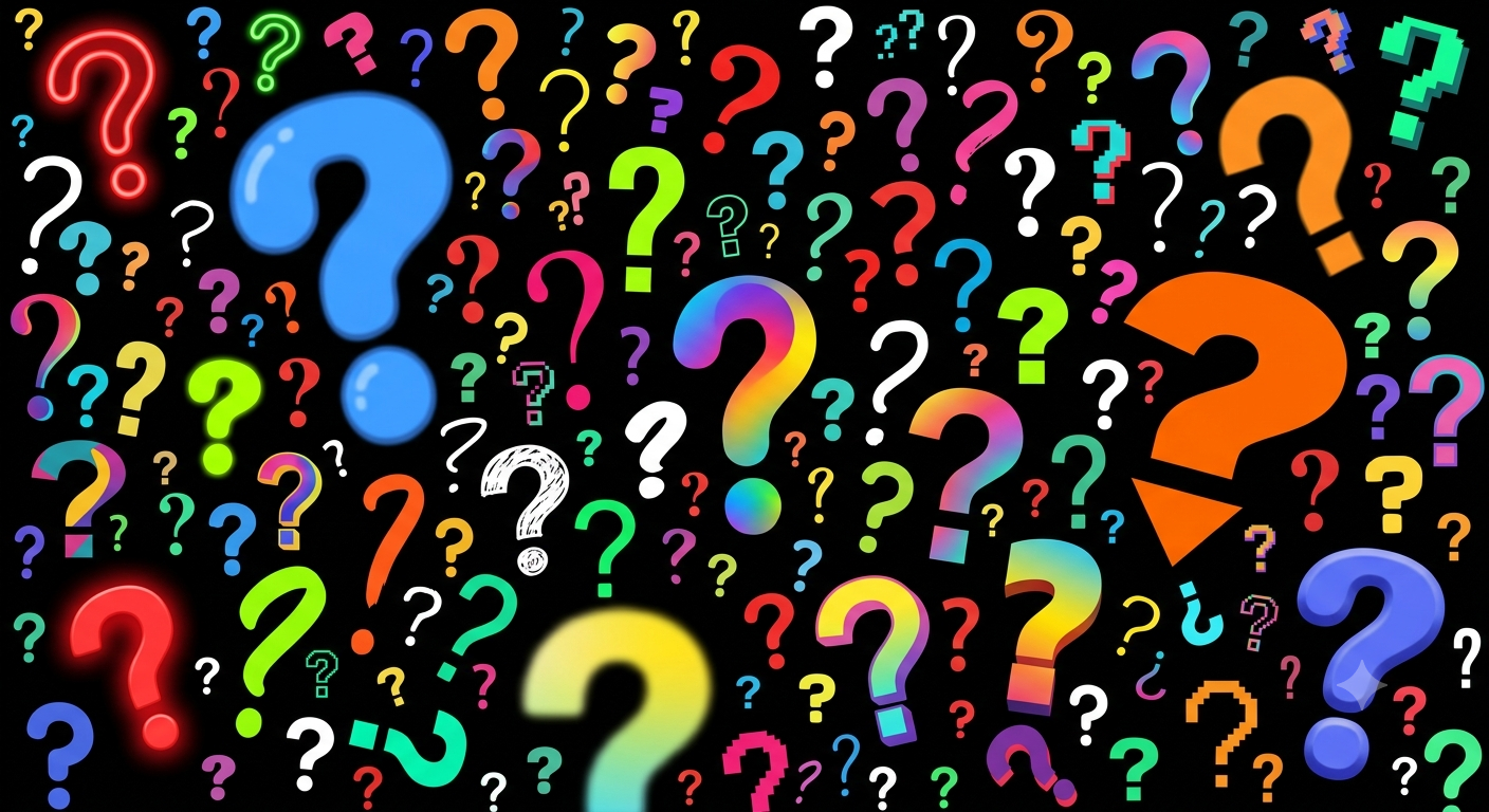 Question marks